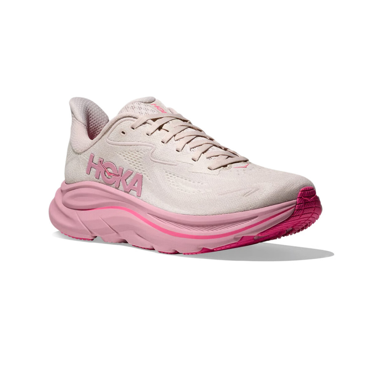 Hoka Champion Clifton 10 Mujer - Rosa claro/Rosado - Rosa Claro-Rosado 