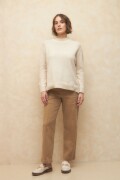 PANTALÓN NURIA Beige Oscuro