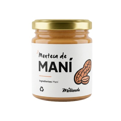 Manteca De Mani La Molienda 190g Manteca Mani La Molienda 190g