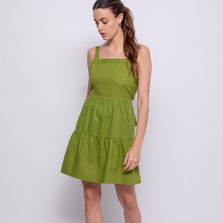 VESTIDO SALLY Verde Oliva