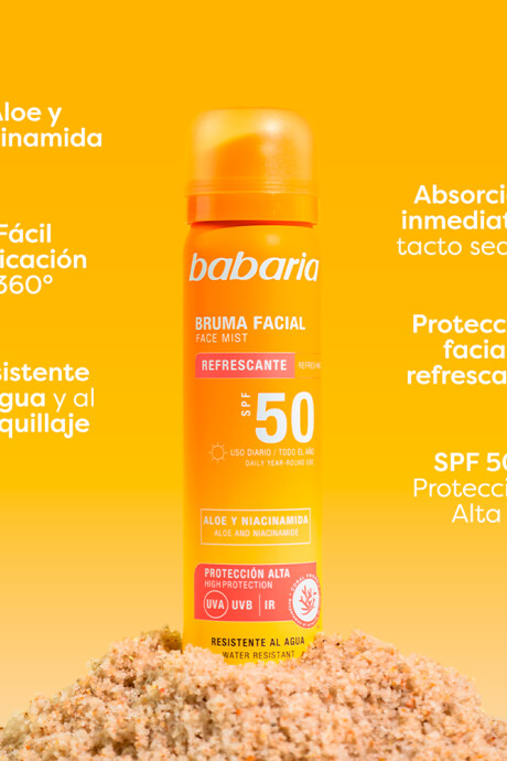 Bruma Solar facial Babaria x 75ml - SPF 50 Bruma Solar facial Babaria x 75ml - SPF 50