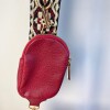 Cartera y Monedero Cuerina Wanna Bordo