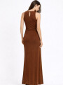 Vestido Litha Marron