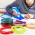 20 Rollos Pla 5 Metros Filamento Repuesto Impresión 3d Lápiz Variante Color Multicolor