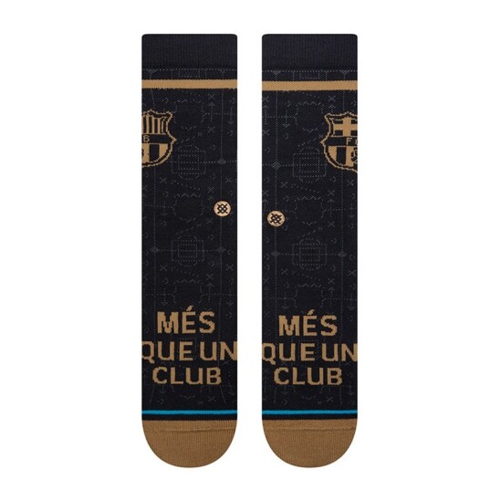 Medias Stance Futbol Club Barcelona Negro