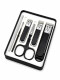 SET MANICURA X 5 PCS NEGRO