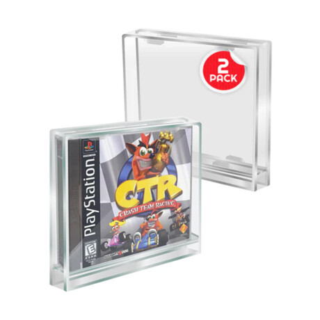 Protectores para juegos de Play CD (Caja)(2 protectores de acrilico) *No incluye juegos* Protectores para juegos de Play CD (Caja)(2 protectores de acrilico) *No incluye juegos*