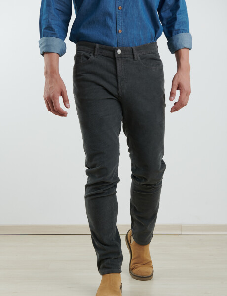 080301 PANTALON HARRY Gris Oscuro
