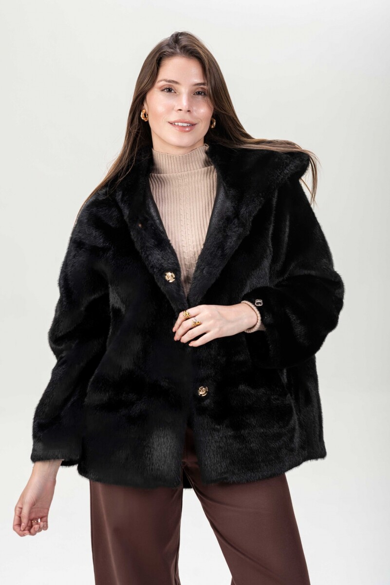 Campera Reversible Georgia - Negro 