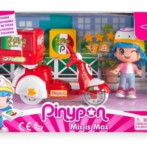 Pinypon Moto De Pizzeria Con Accesorios Original Pinypon Moto De Pizzeria Con Accesorios Original