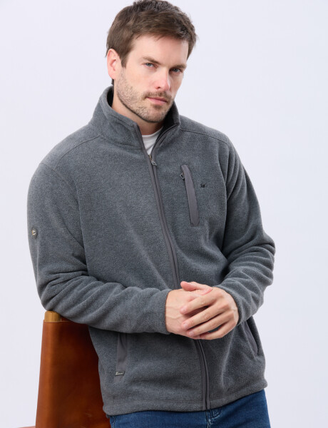 CAMPERA POLAR DE ABRIGO Gris