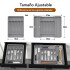 Organizador Cubiertos Extensible Cajon Utensilios Cubertero IMBACK Gris Organizador Cubiertos Extensible Cajon Utensilios Cubertero IMBACK Gris