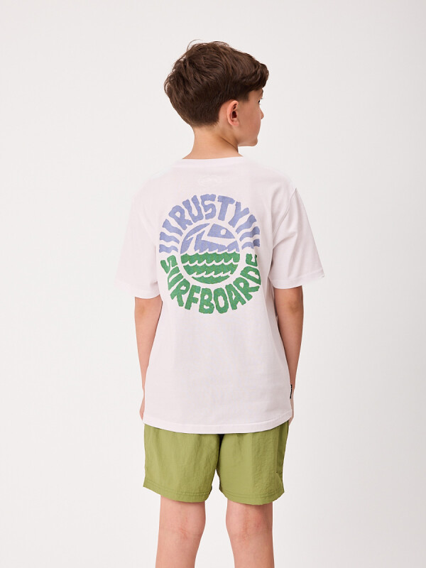 T-SHIRT REESE TEEN RUSTY Blanco