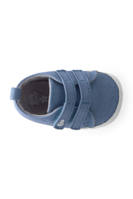 Zapatito chambray con velcro Sin color