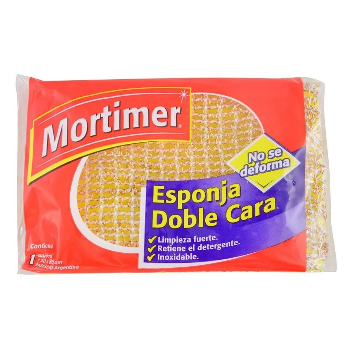 Esponja Mortimer Doble Cara X1 