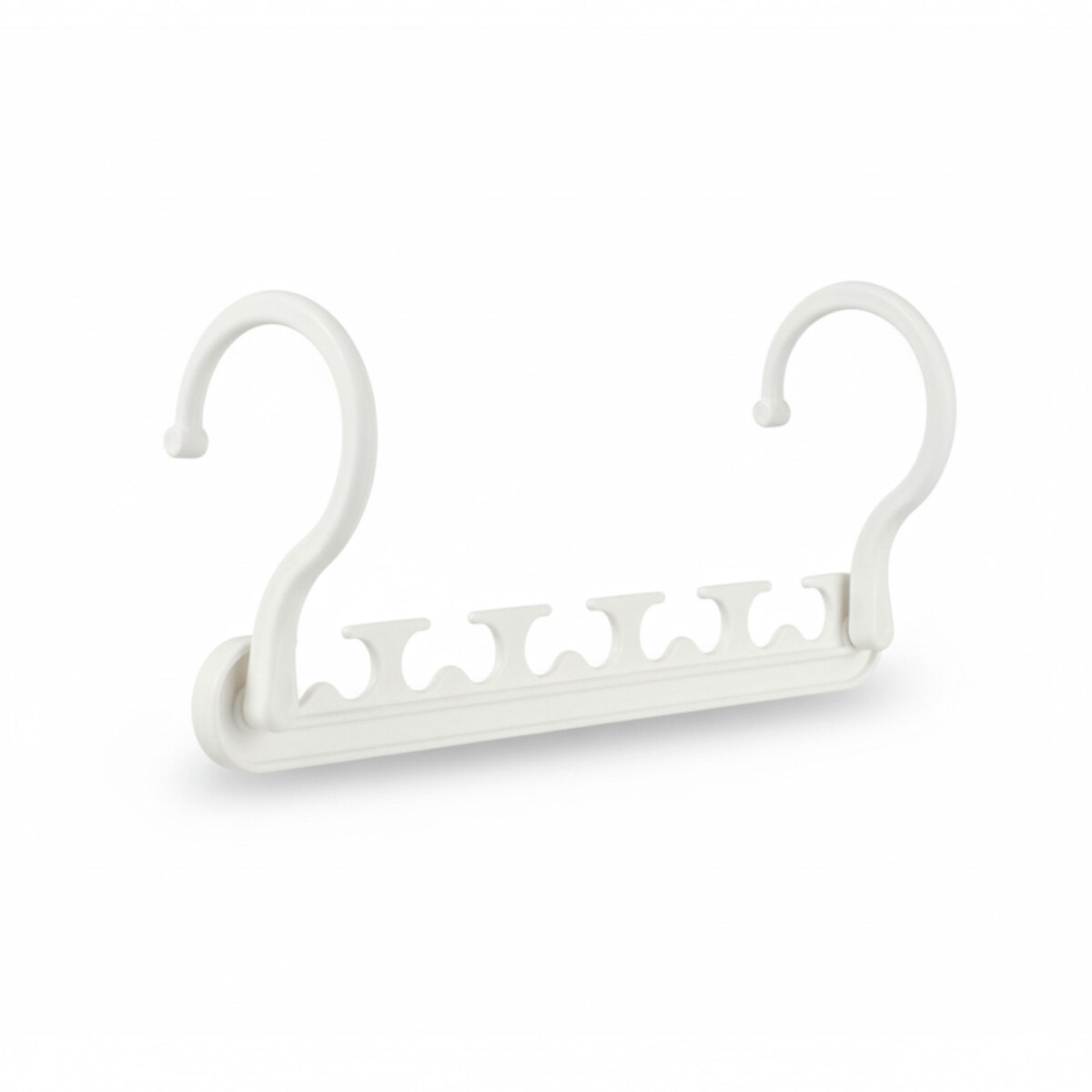 Organizador Perchas Plegable Horizontal Vertical 5 en 1 X2 - Color Blanco 