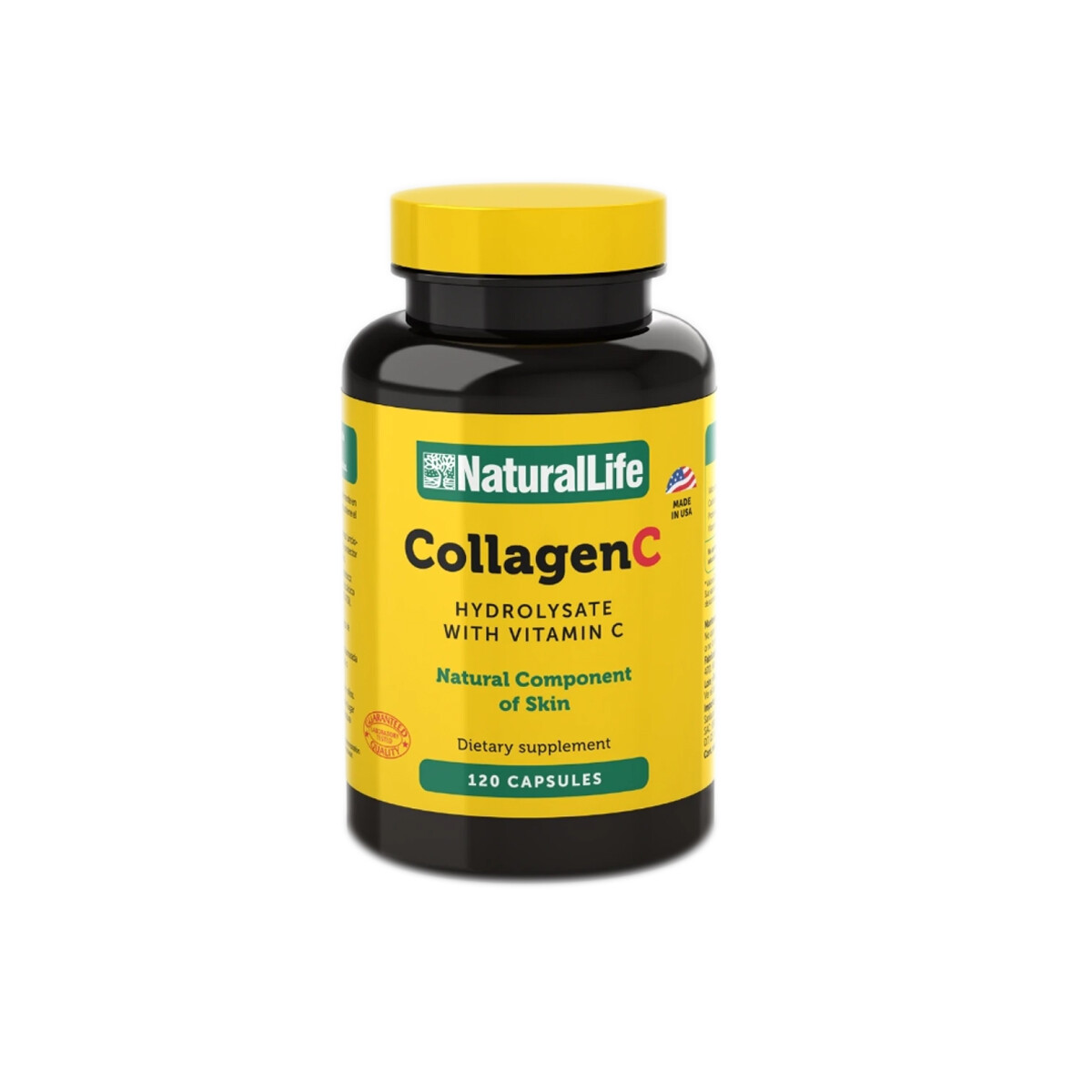 Collagen + vit C x120 Natural Life 