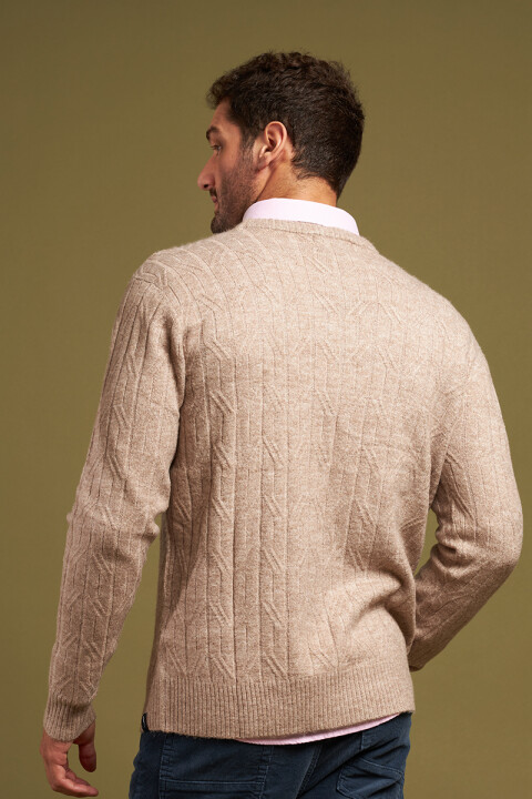 SWEATER JUNIN POLANCO Beige