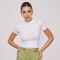 Remera Flored Blanco