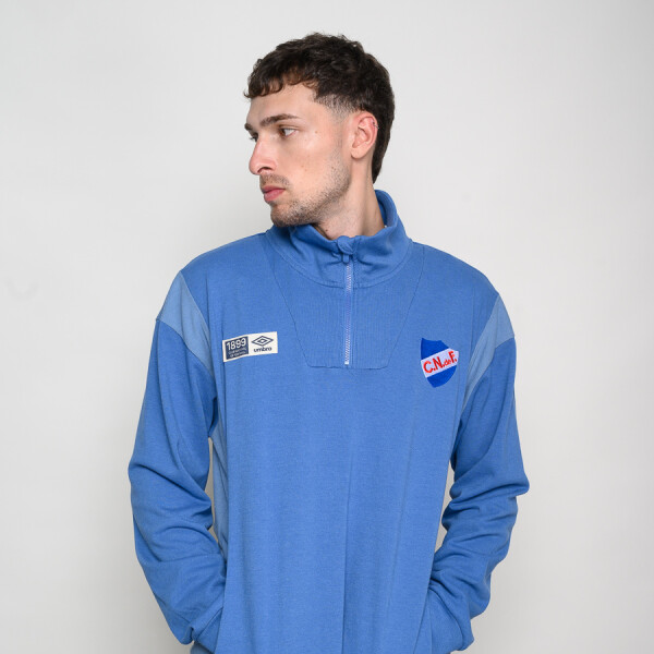 BUZO MEDIO CIERRE FLOW Nacional Hombre 00p