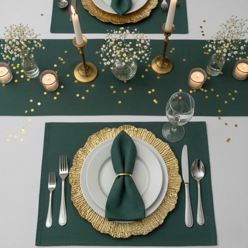 BAJO PLATO PLAST DORADO C/RELIEVE 33CM Unica