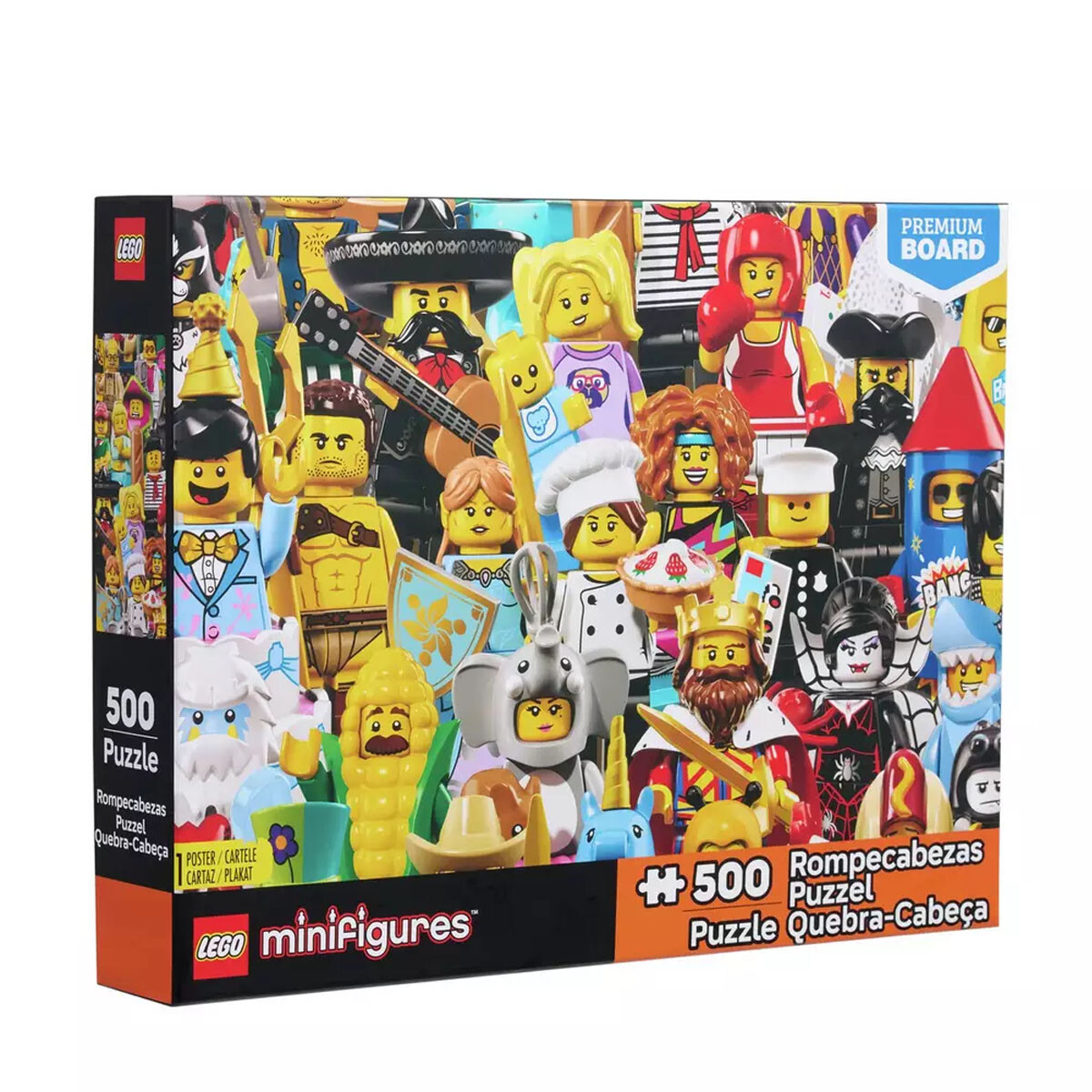 Lego Puzzle Minifiguras 500 piezas 