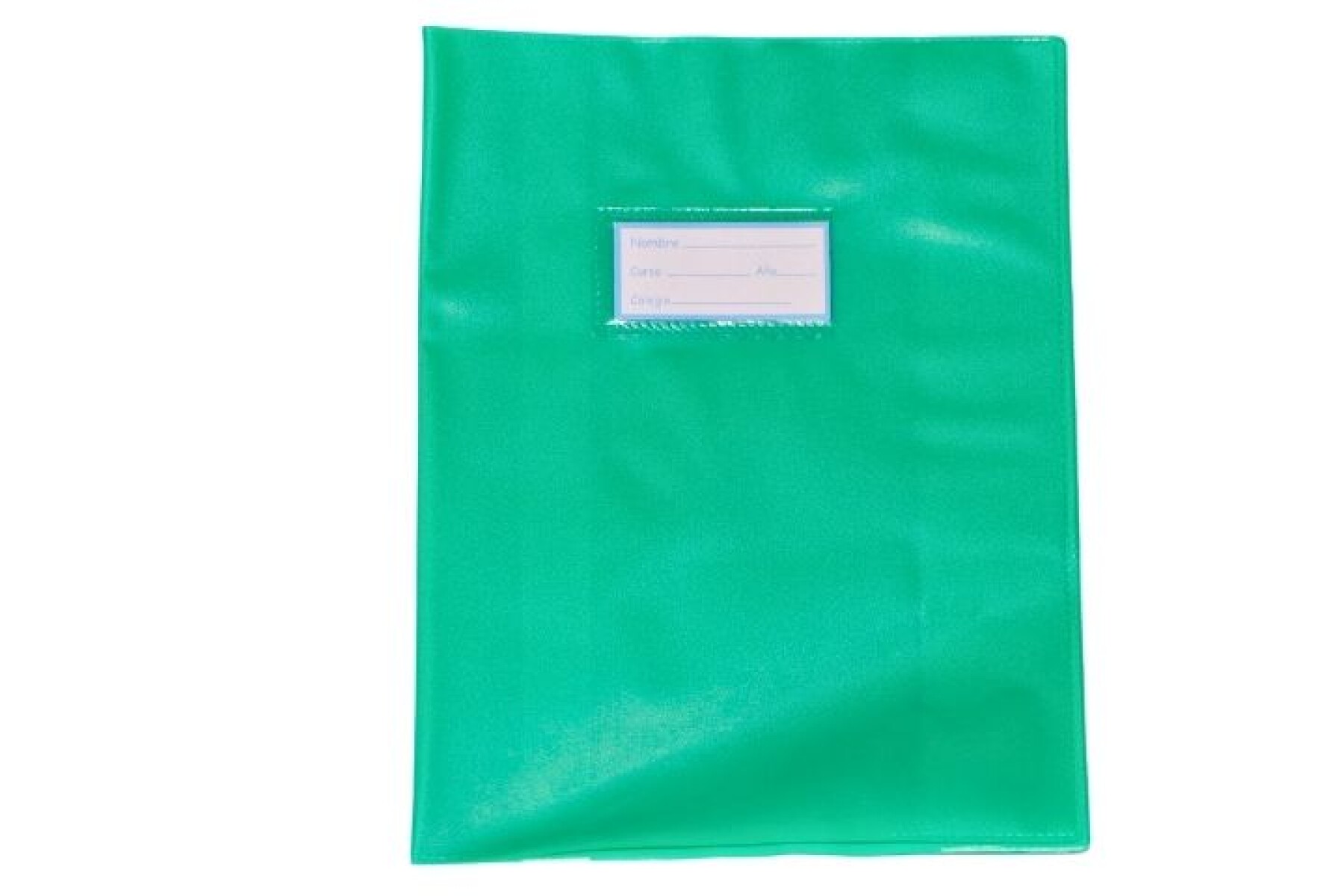 FORRO PLASTICO P.V.C. PARA CUADERNO - COLOR VERDE 