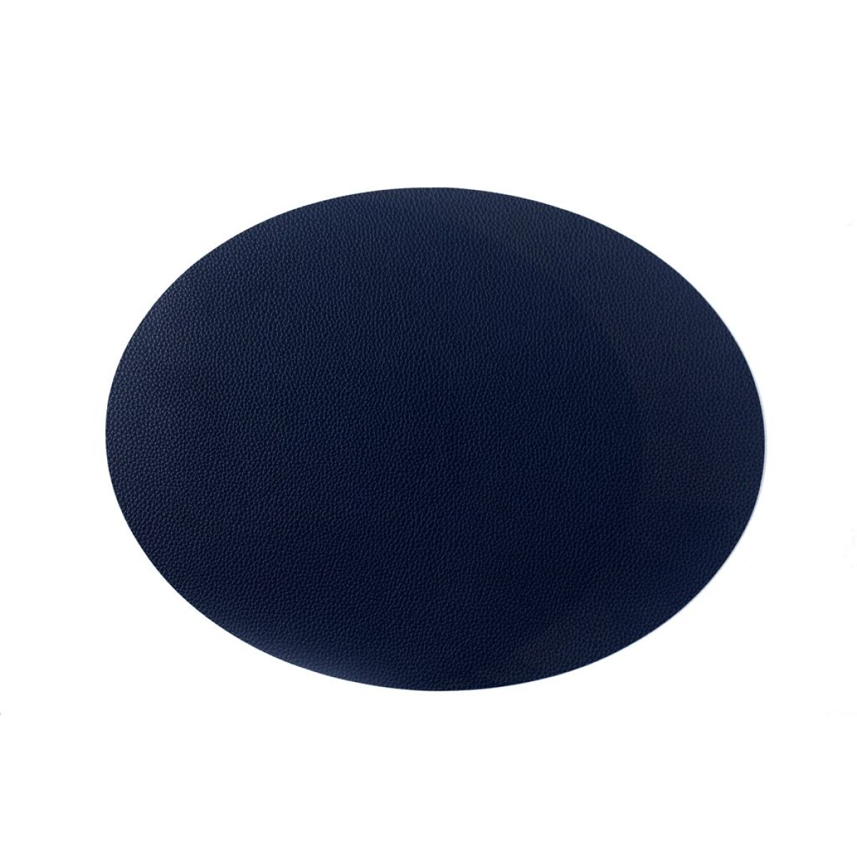 INDIVIDUAL PVC SIMIL CUERO OVAL 43X33 AZUL MARINO 