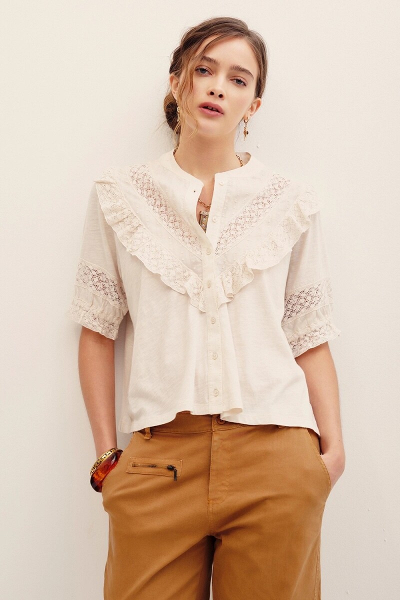 CAMISA BASSA Crudo