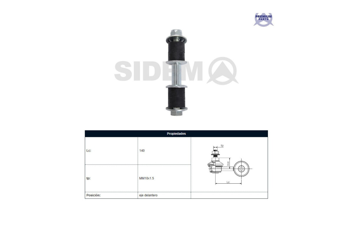 Bieleta Nissan D22 98-25 Der/Izq Bieleta Nissan D22 98-25 Der/Izq