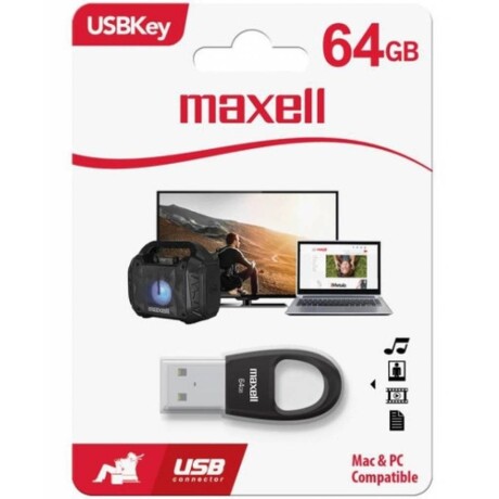 Pendrive Maxell Key 64GB USB 2.0 001