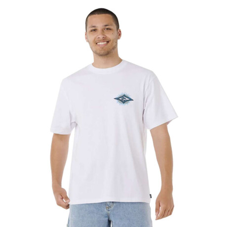 Remera Rip Curl Raw Burst Blanco