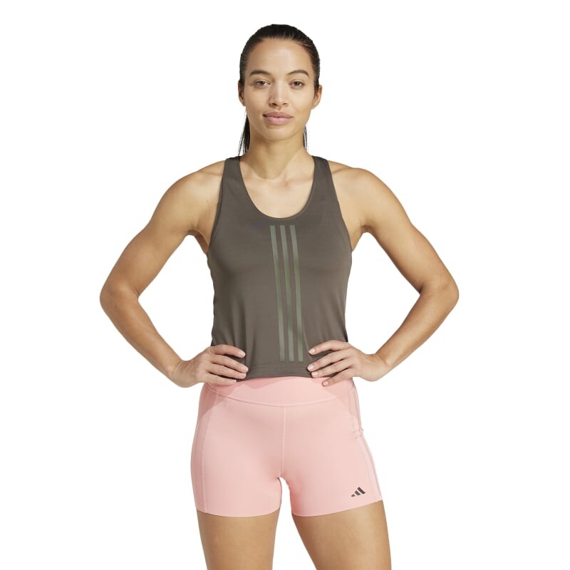 Musculosa Adidas Power Reversible Tight Fit Verde