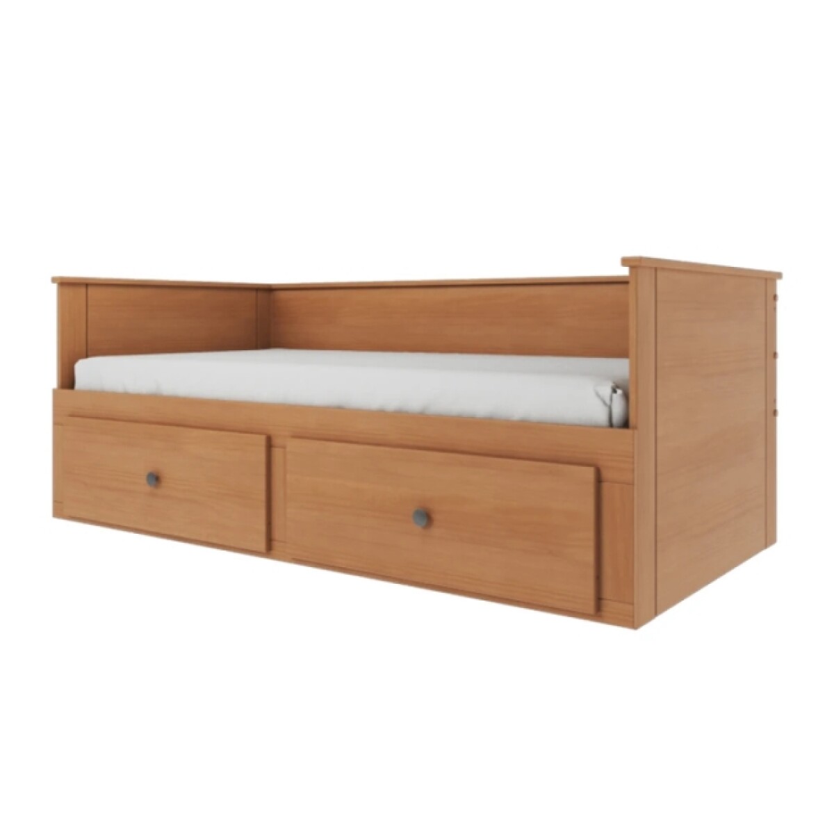 Cama Palino 1 Plaza / Auxiliar - Funcional - Marron 