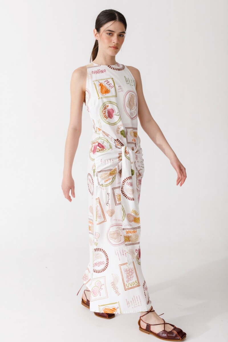 VESTIDO MANGO PRINT Feria