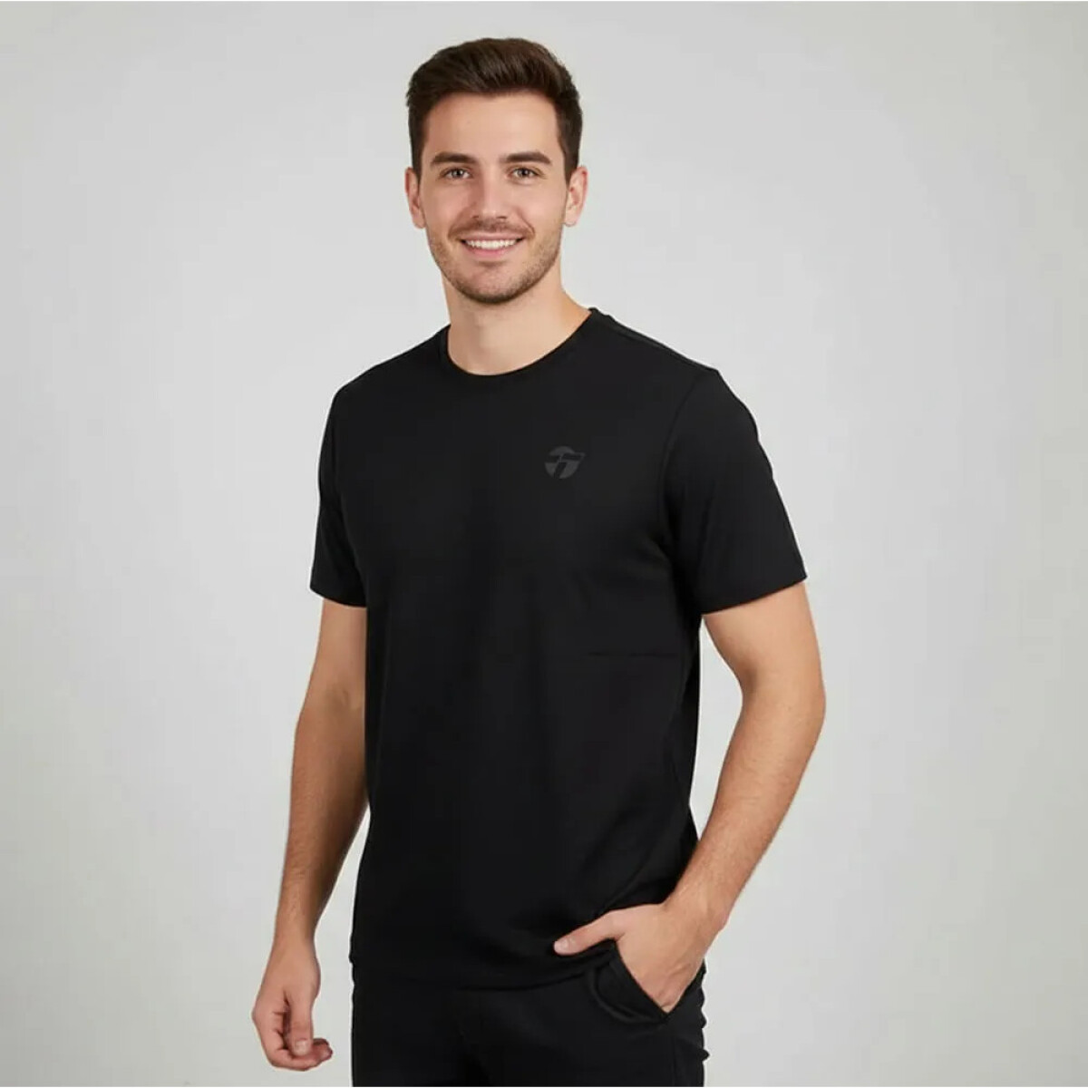 T-SHIRT MC MEN RNG GD - NEGRO 