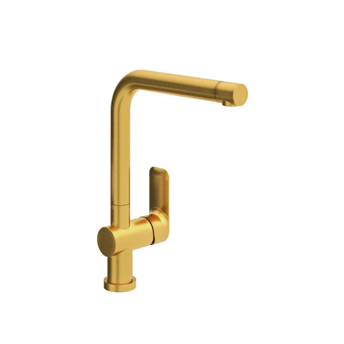 Grifería de Cocina Monocomando Con Pico Móvil Brushed Gold Linea Coty 