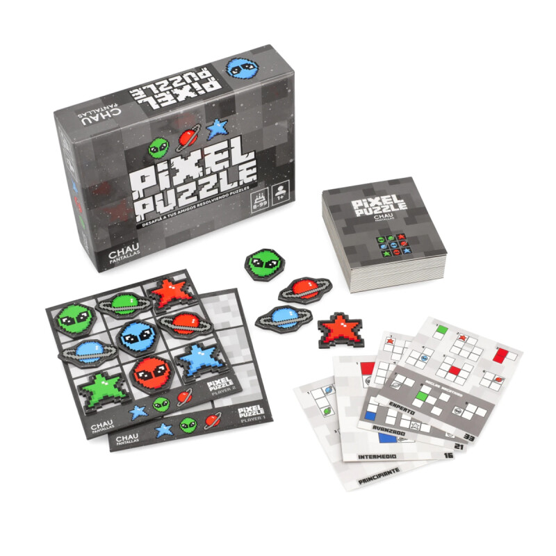 Pixel Puzzle Juego de mesa Chau Pantallas Pixel Puzzle Juego de mesa Chau Pantallas