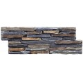 REVESTIMIENTO PIEDRA NATURAL BLACK CON RUSTY 20X55 CM Revestimiento Piedra Natural Black Con Rusty 20x55 Cm