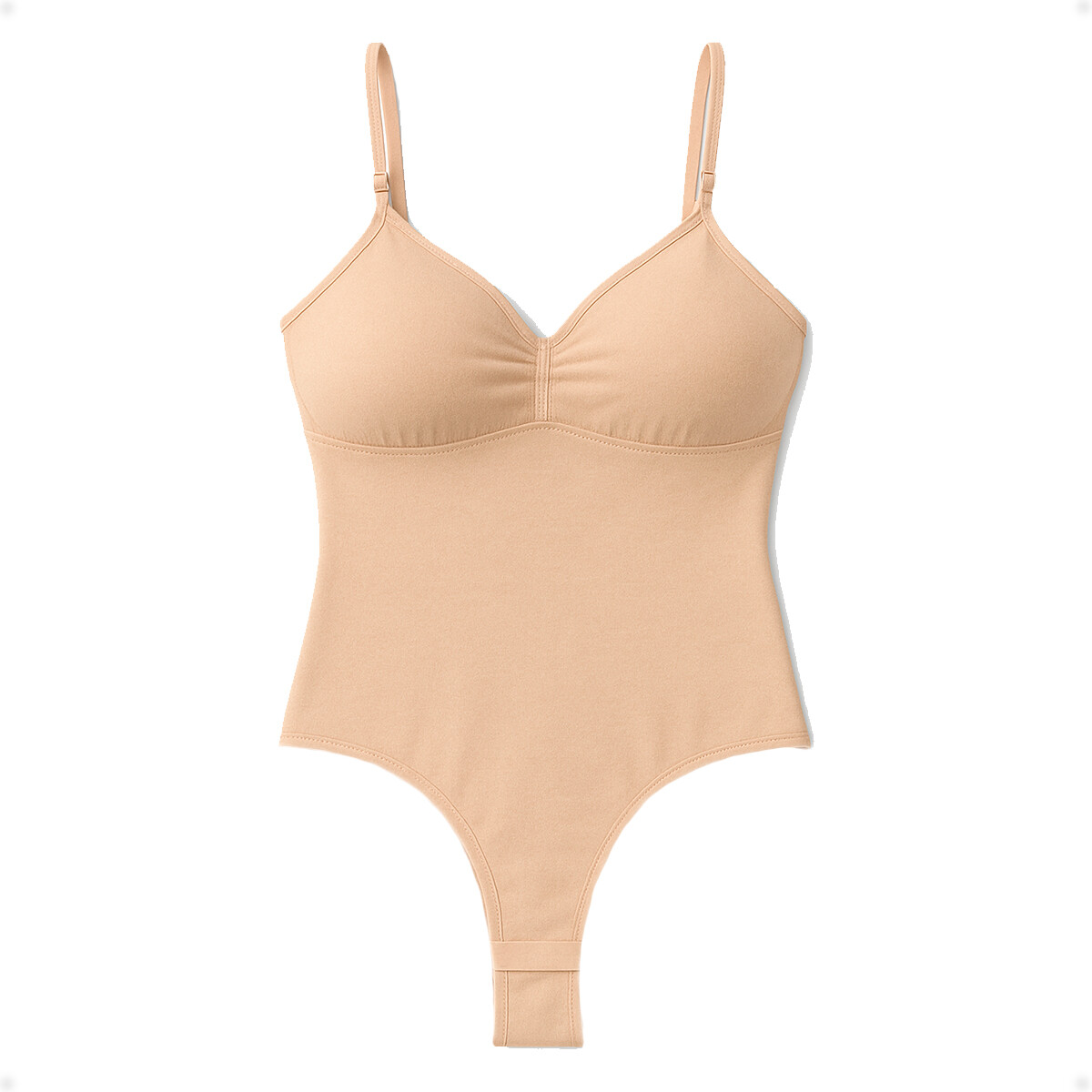 Body Modelador Sin Costura - Beige 