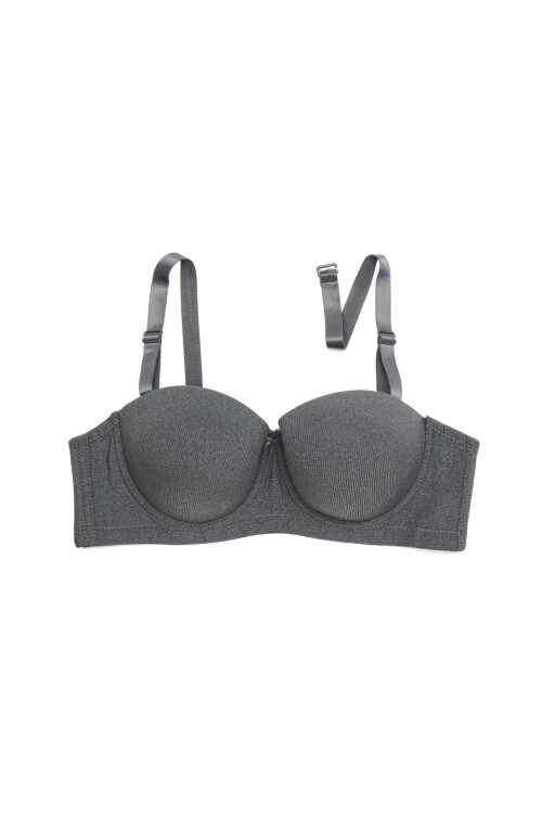 Strapless Summer Gris