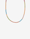 Collares Cortos Color Collar Corto Mini Beads Multicolor - Combinacion Multicolor