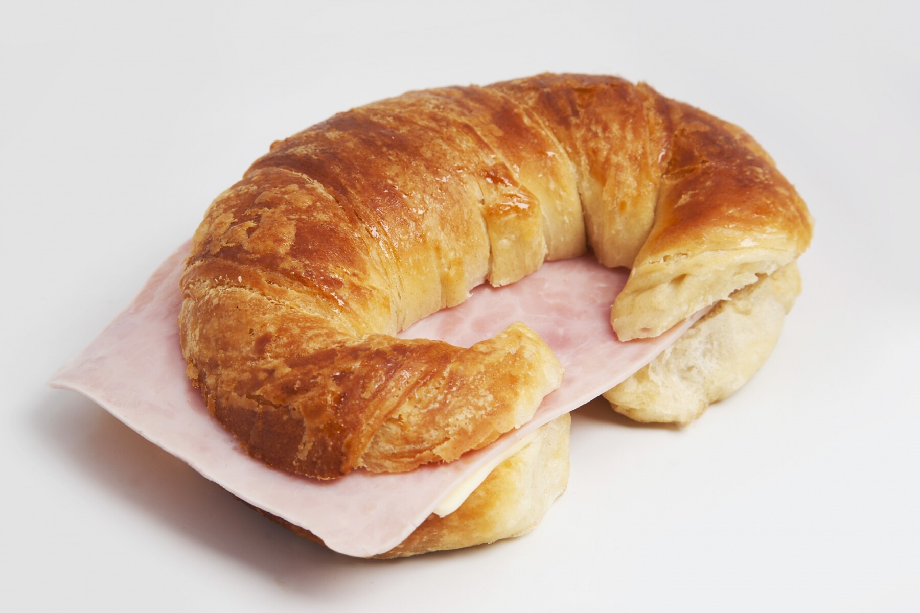 Croissant con Jamón y Queso - 000 