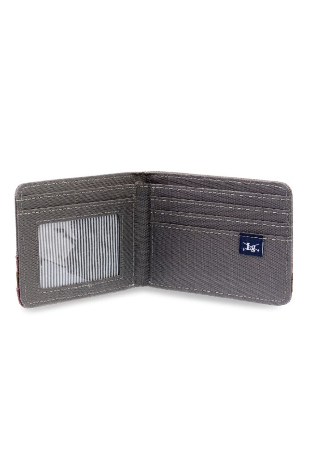 BILLETERA CANVAS BICOLOR Gris
