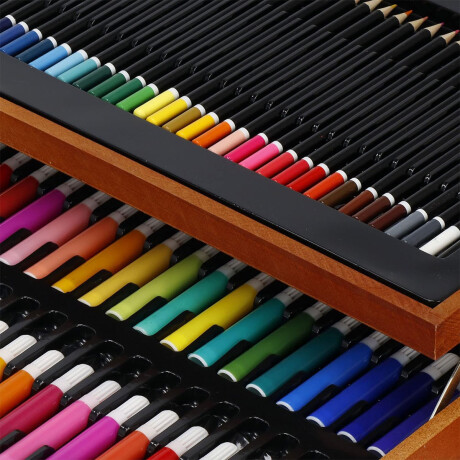 Set Arte Madera 174p Dibujo Valija Escolar Marcador - El Rey Esc002001