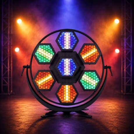Blinder Pixel Pls Lafg06 7 Pcs X 50w Retro Lighting 350w Blinder Pixel Pls Lafg06 7 Pcs X 50w Retro Lighting 350w