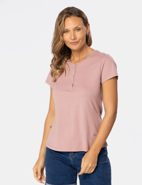 REMERA LISA Rosado