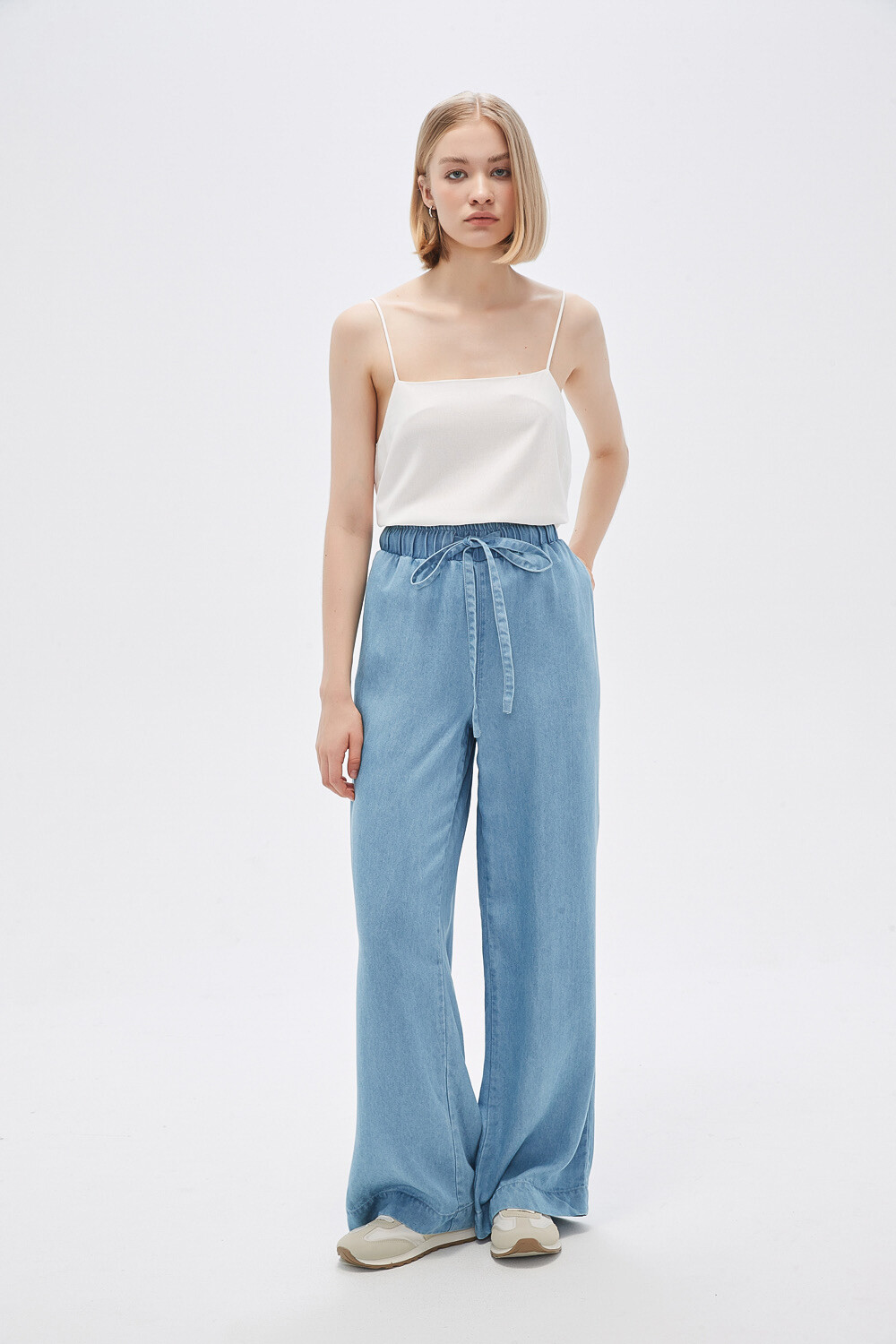 Pantalon Tivora Azul Claro