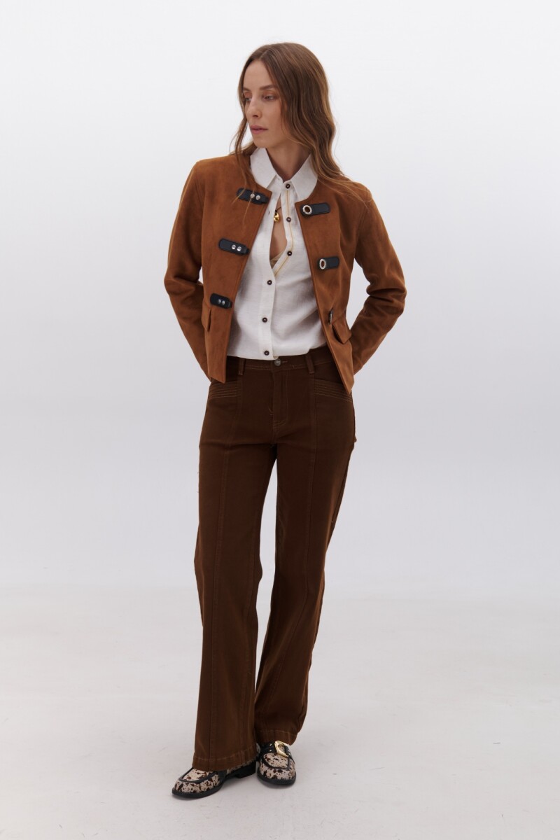 PANTALON VERTICAL CAFFE