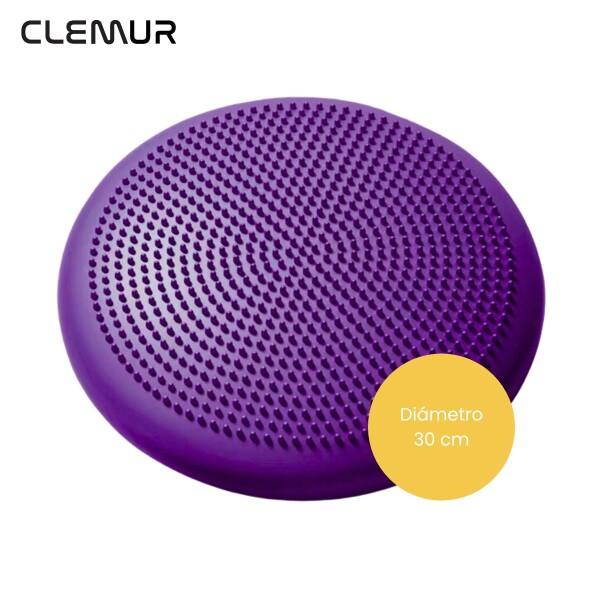 Disco Violeta De Balance Y Equilibrio Bosu Entrenamiento + Inflador De Mano Disco Violeta De Balance Y Equilibrio Bosu Entrenamiento + Inflador De Mano